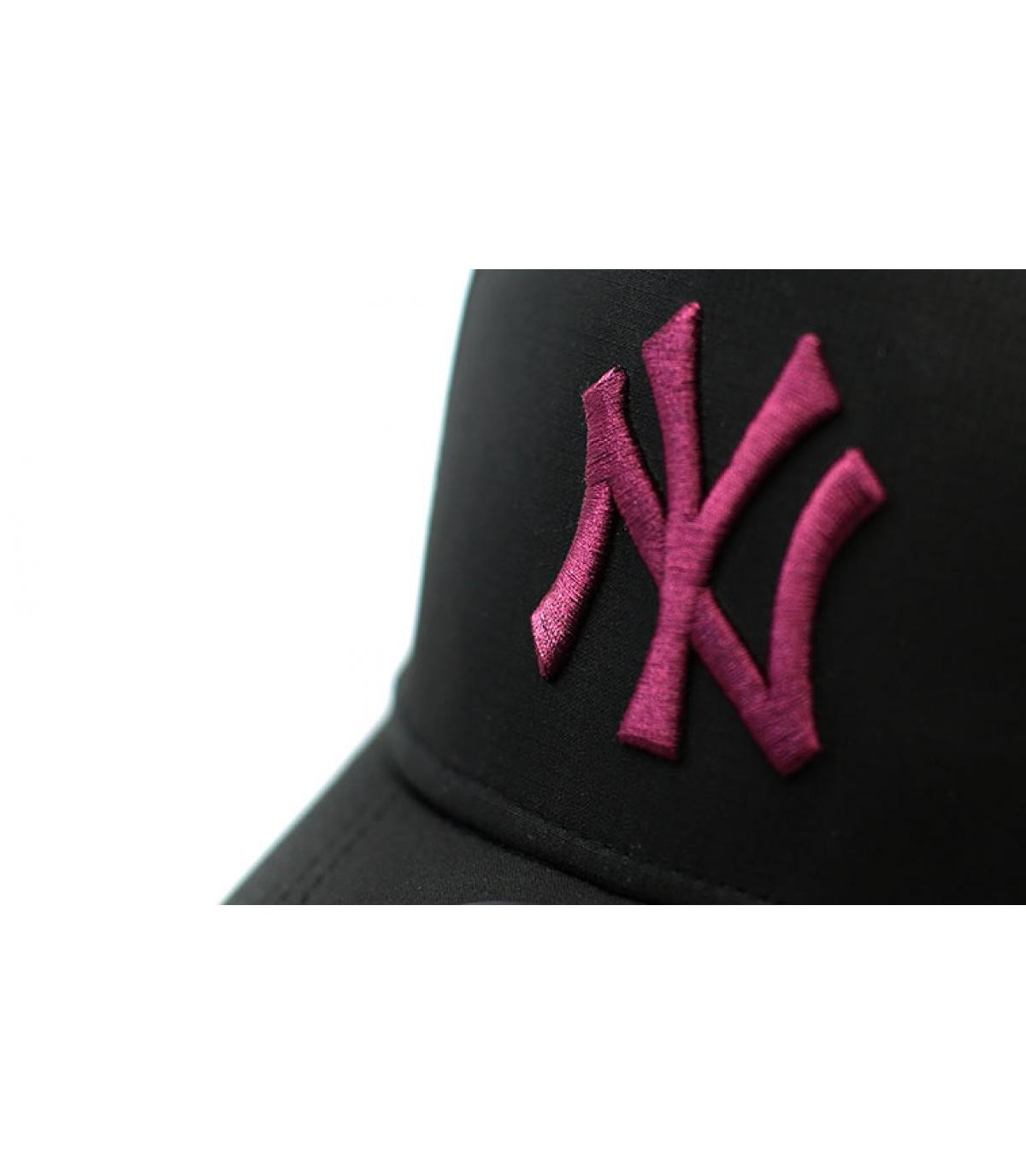 gorra LA negro granate gorra LA negro granate